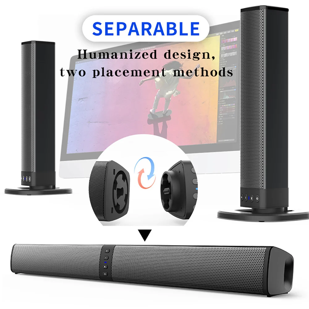Home Bar And Theater - Беспроводная звуковая панель для телевизора Bluetooth