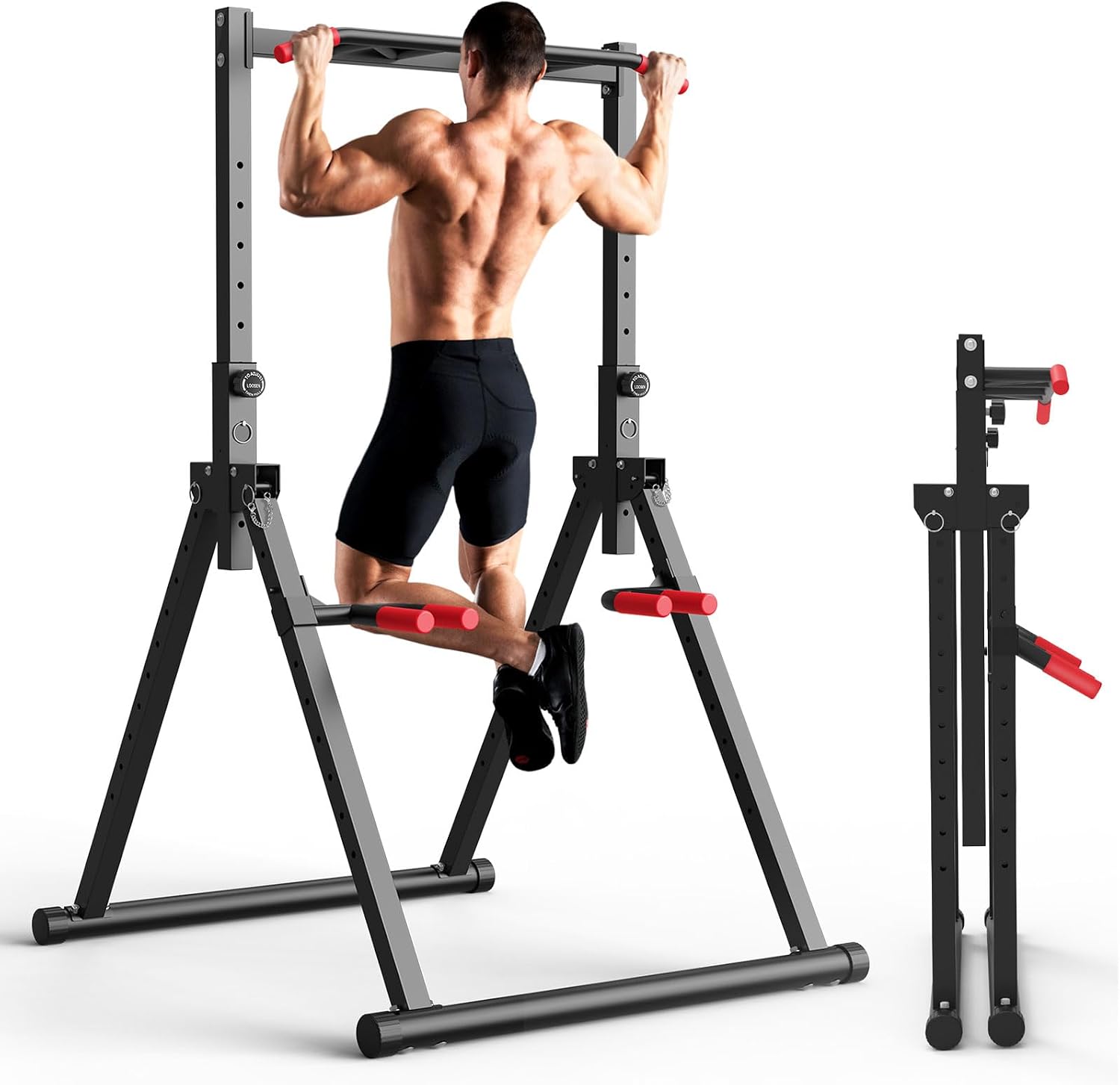 Home Bar And Gym - Складная силовая стойка-турник для отжиманий, отдельно