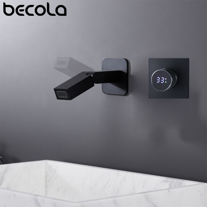 Home Bar Sink - Настенный смеситель Becola с цифровым дисплеем