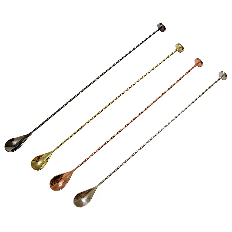 Бесплатная доставка, 40 см, Ко – обзор и цена Bar Spoon Twisted