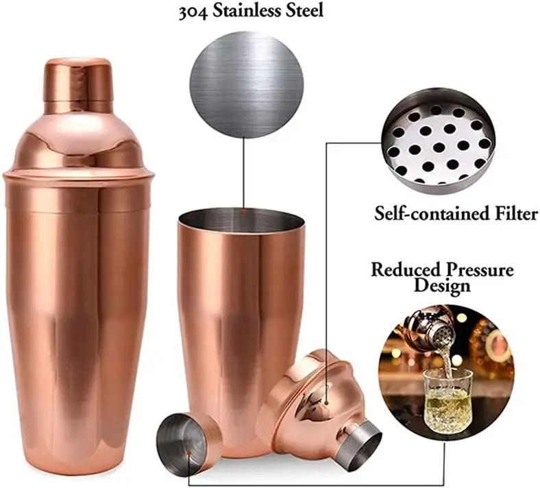 Набор бармена из 12 предметов: – обзор и цена Boston Shaker Set