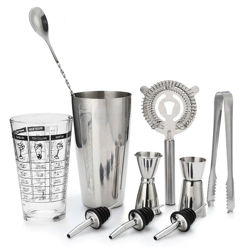 Набор для приготовления коктей – обзор и цена Boston Shaker Set