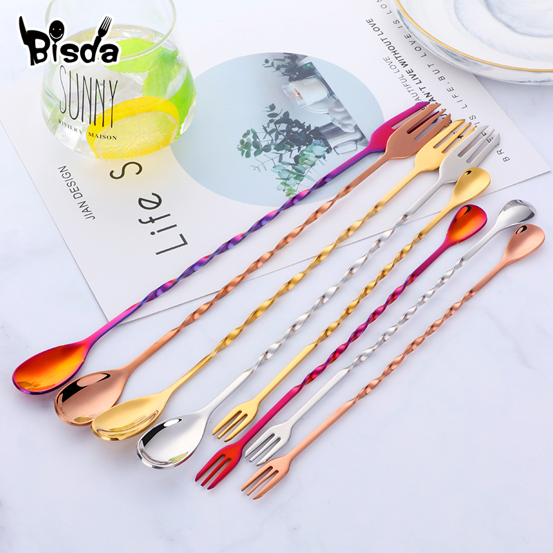 Ложки для коктейльного бара с  – обзор и цена Bar Spoon Twisted
