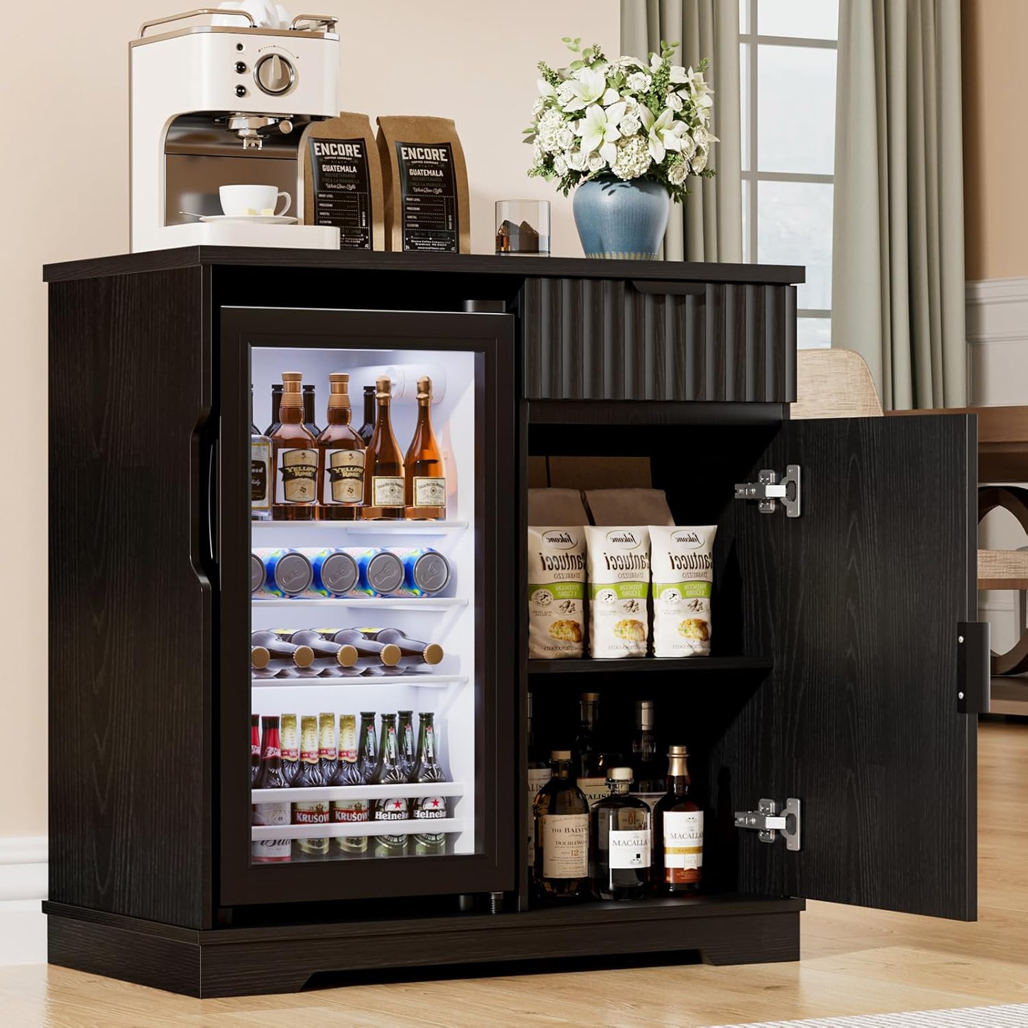 Рифленый мини-холодильник (хол – обзор и цена Home Bar And Fridge